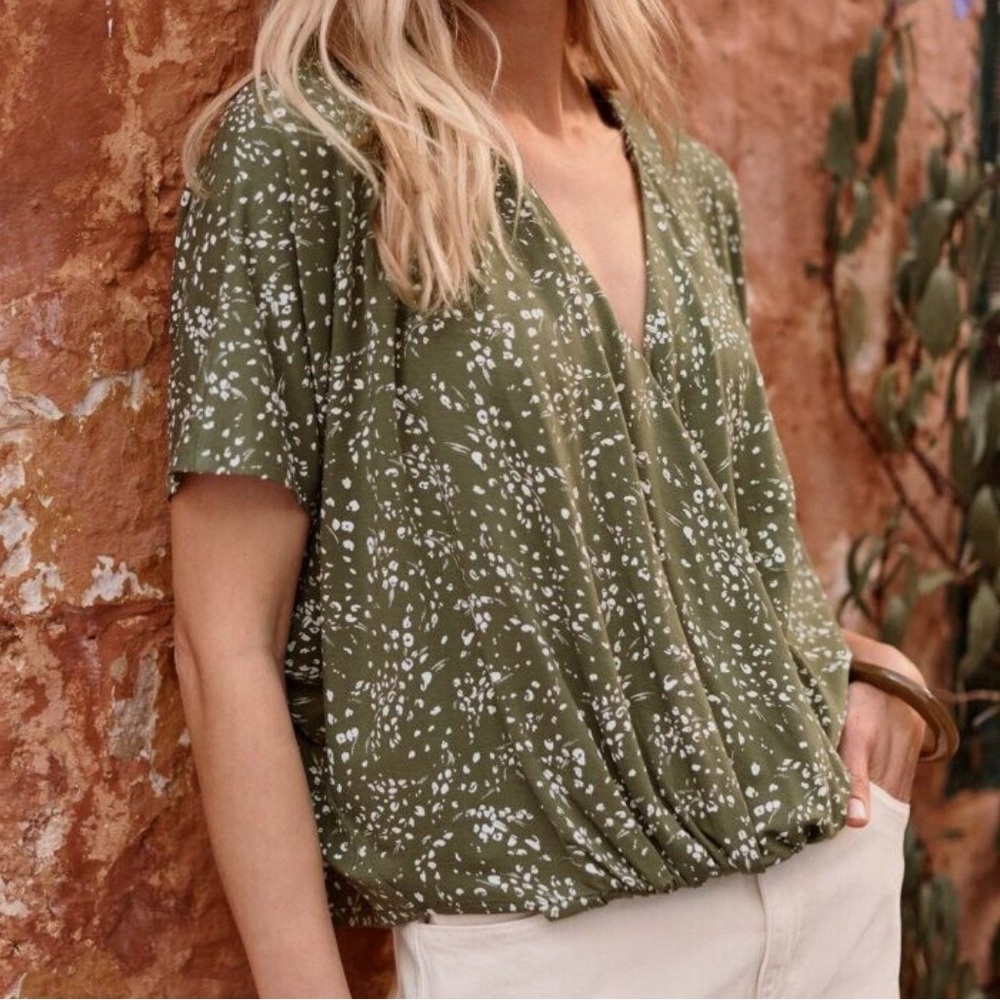 Garnet Hill Leigh comfort knit top
